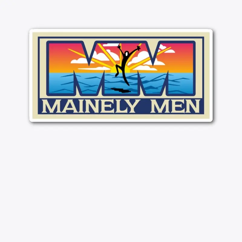 Mainely Men Sticker